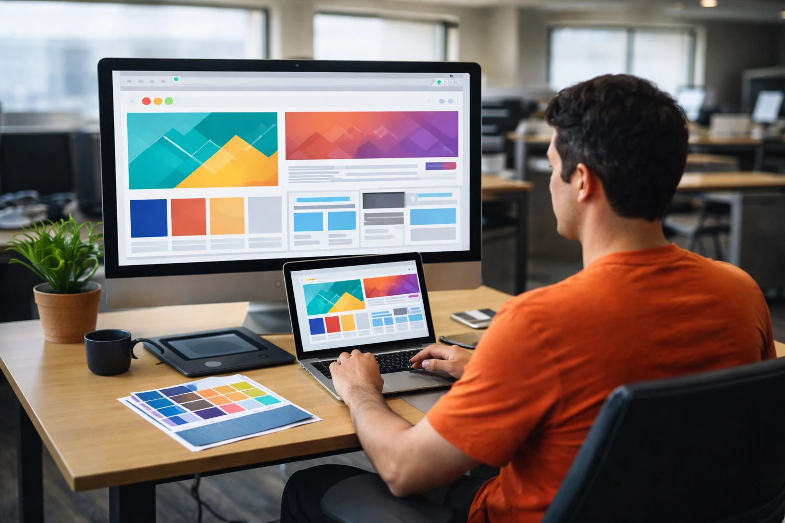 Custom Web Design vs Templates