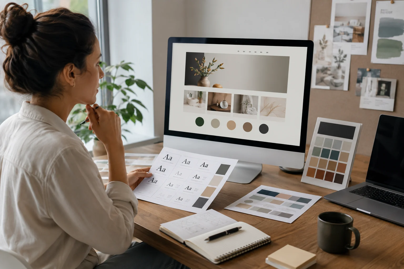 Professional web design (the visual side)